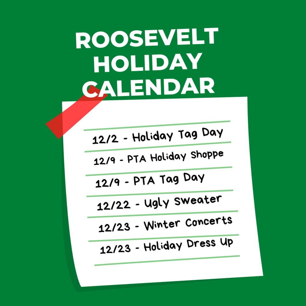 Roosevelt December Dates