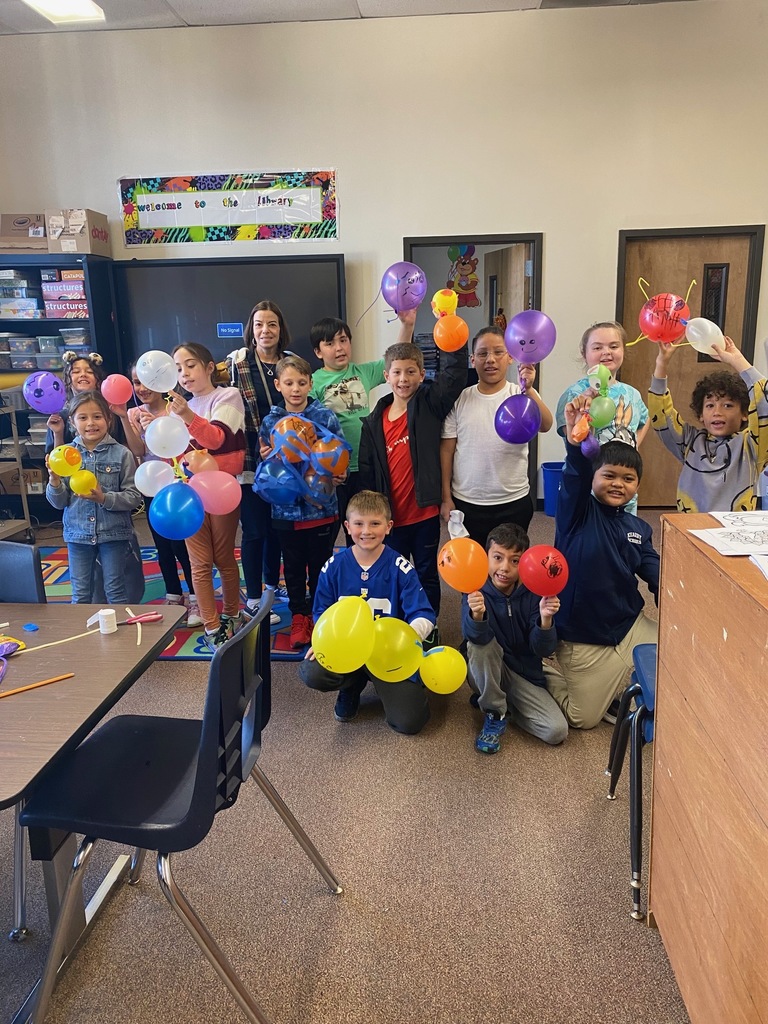 3rd Grade Balloon Creations!